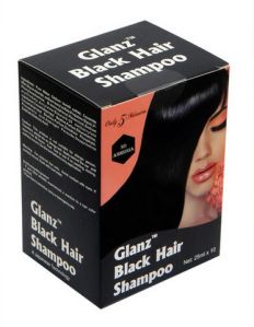 Glanz Blach Hair Shampoo