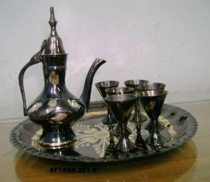 Brass Wine Set