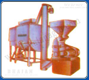 semi automatic feed mill