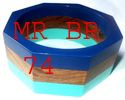 Wood Resin Bangles