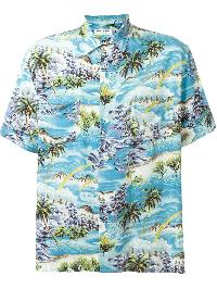 hawaiian printed shirt
