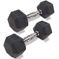 Rubber Dumbbells