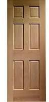 hardwood door