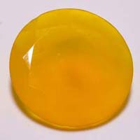 Yellow Chalcedony Cut Stone