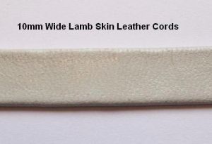 Flat Lambskin Leather Cords