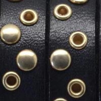 Metal Studded Leather Cords