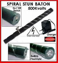 Spiral Stun Gun Baton