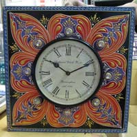 Meenakari Wall Clock