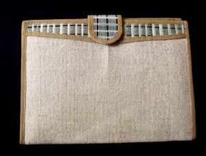 Bamboo Jute File Folder