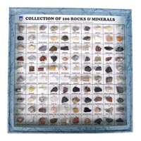 Rocks and Minerals 100 in One Box