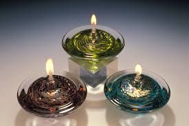 Glass Oil Lamps