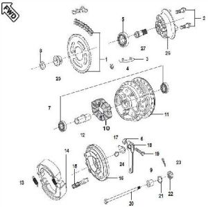 Two Wheeler Seat Assembly