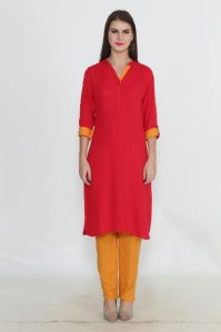 Ladies Kurti with Straight Pant