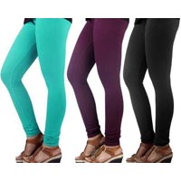 Ladies Plain Leggings