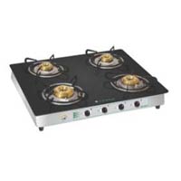 4 Burner Glass Gas Stoves