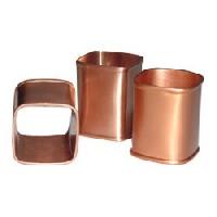copper finish napkin rings