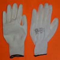 White PU Coated Hand Gloves