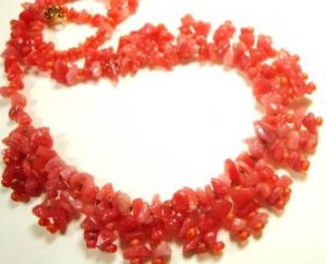 Orange Carnelian Chips Strands