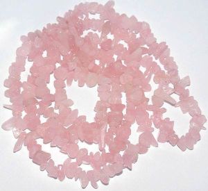 Rose Quartz Chip Necklace