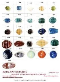 Multy Color Double Tone Glass Beads (1)