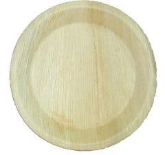 round areca plates