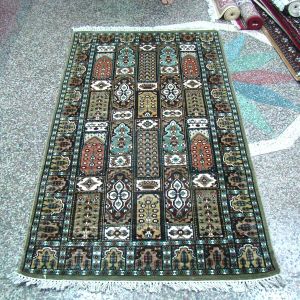 Handmade Art Silk Staple Carpets