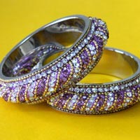 Crystal Round Bangle