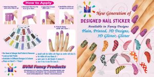 Designed Nail Stickers