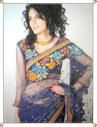 Hand Embroidery Saree