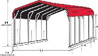 Metal shelters