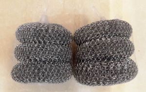 3 PC Galvanized Wire Scrubber