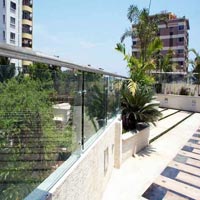 stainless steel terrace railings