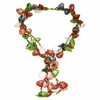 Shell Beaded Necklace Icc-17