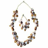 Shell Beaded Necklace Icc-18