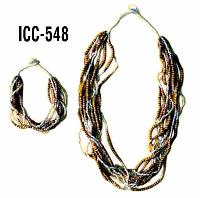 Wooden Necklace Icc-34