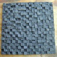 Lime Black 3d Mosaic