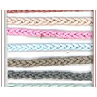 Round String Braided Leather Cords