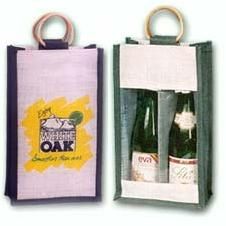 Jute Wine Bag