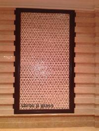 Geometric Glass Panel