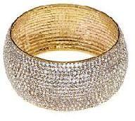 Crystal bangle bracelet