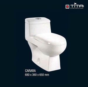 One Piece Carara Toilet Closet