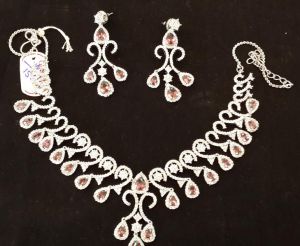 CZ Necklace Set