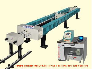 HORIZONTAL TENSILE TESTING MACHINE 100 TONES