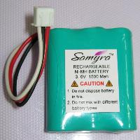 3.6V NiMH 1500mAh Rechargeable Battery