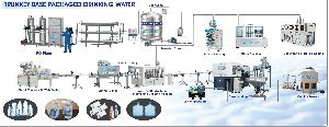 6000 lph package drinking water turnkey project
