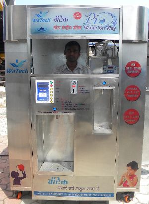 RO 250 LPH WITH WATER VENDING MACHINE