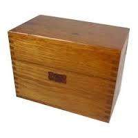 oak wooden boxes