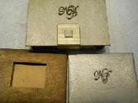 leatherite fabric boxes