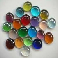 flat glass beads