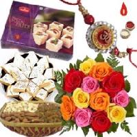 Best Rakhi Flowers Hamper